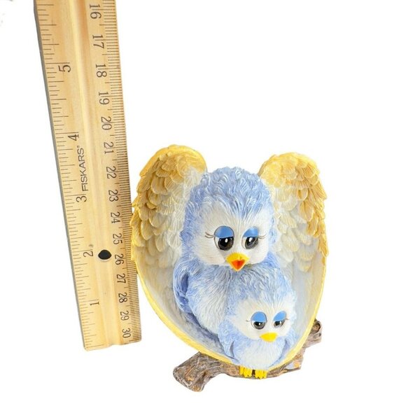 1998 Bluebird Figurine Inspirational Sonshine Promises There’s An Angel Watching - Picture 9 of 13